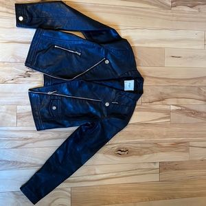 Mayoral Leather kids Jacket